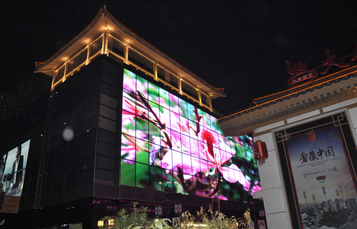 仿古建筑玻璃幕墻